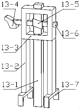 A device for supporting trees for landscaping and wind protection