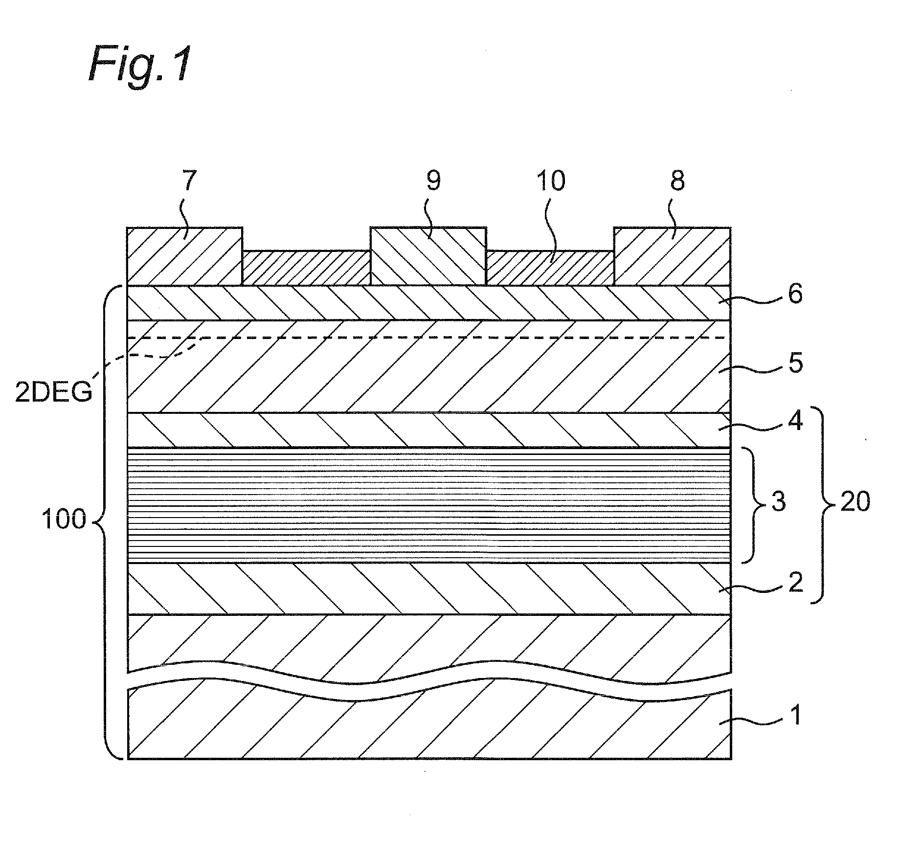 Group iii nitride semiconductor multilayer substrate and group iii nitride semiconductor field effect transistor
