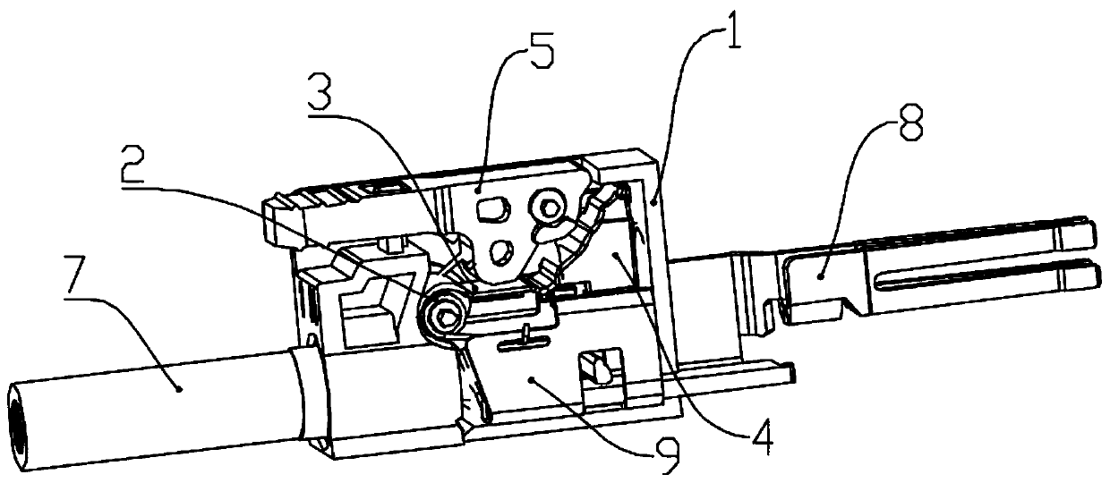 Quick wire locking electrical connector