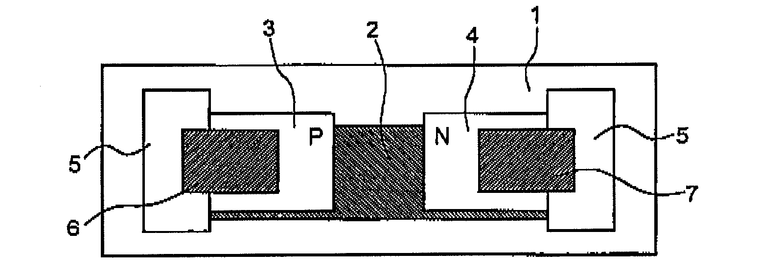 Thermoelectric conversion elements, thermoelectric conversion modules and a production method of the thermoelectric conversion modules