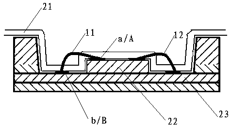 Chip-on-board packaging method and chip-on-board packaging system