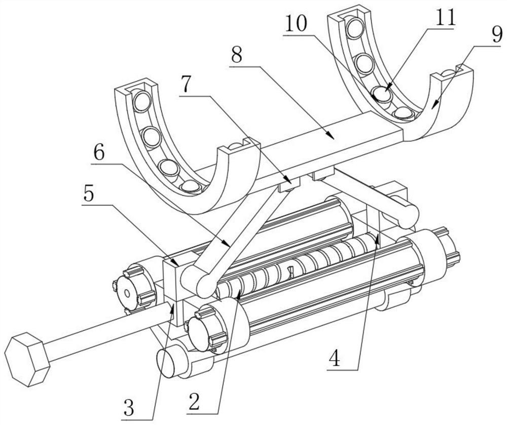 Calender for preparing aramid fiber calendered product with uniform thickness