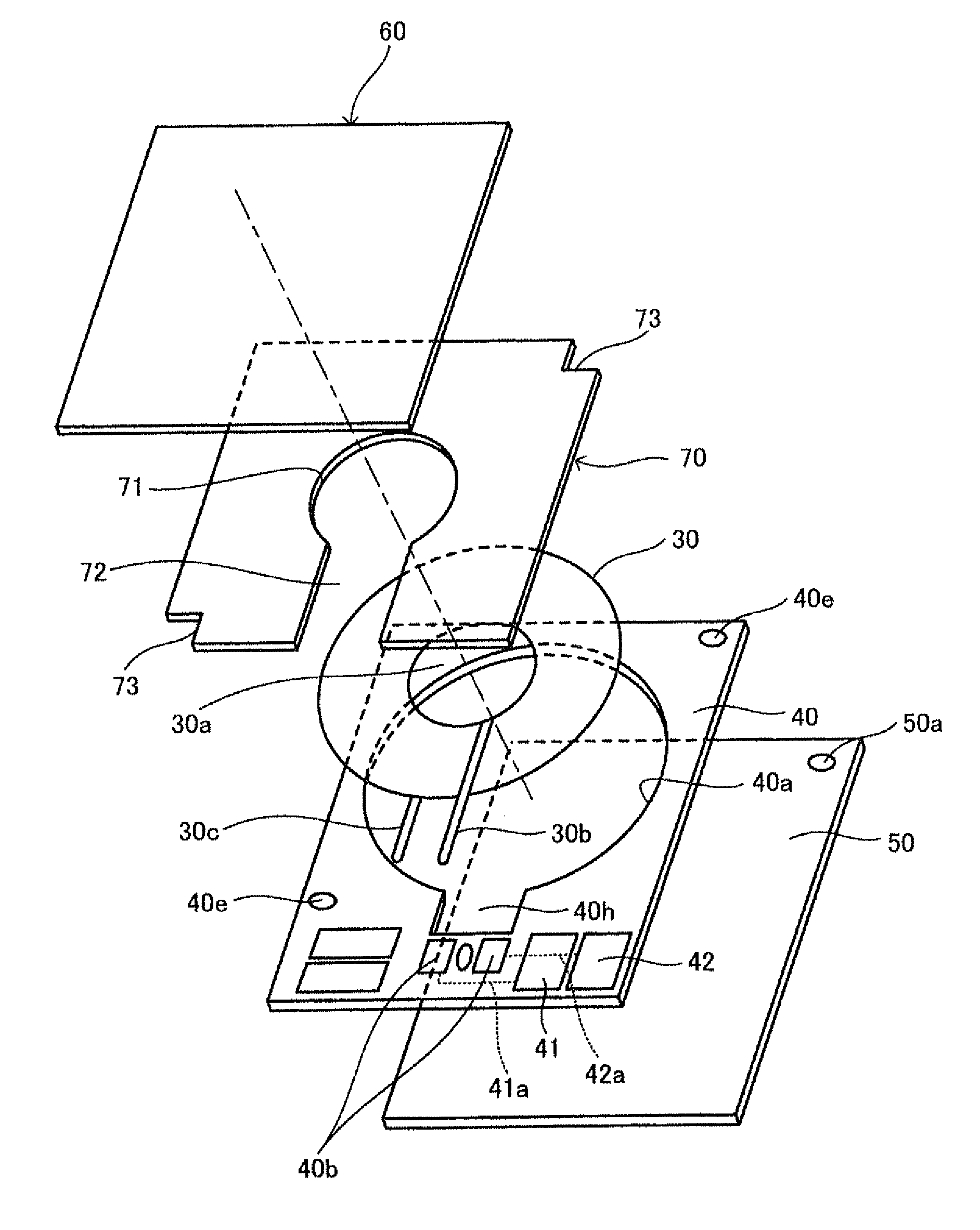Coil unit and electronic apparatus using the same