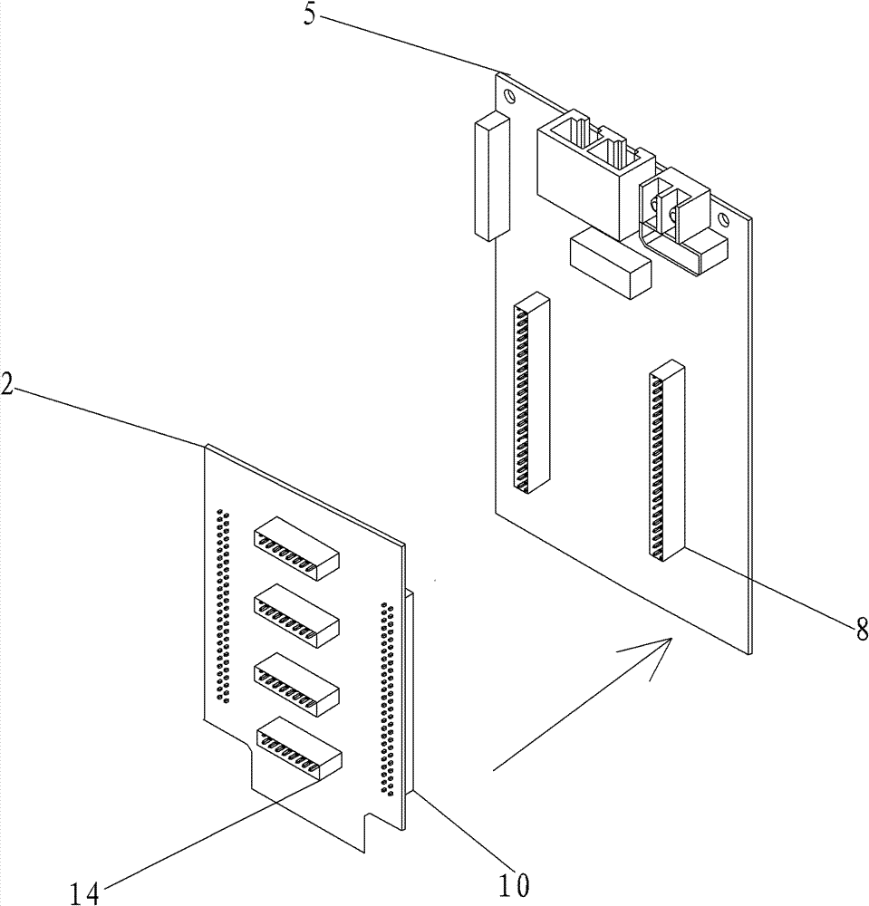 Structure of LED display screen case