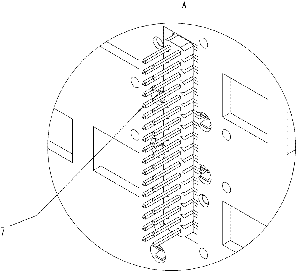 Structure of LED display screen case