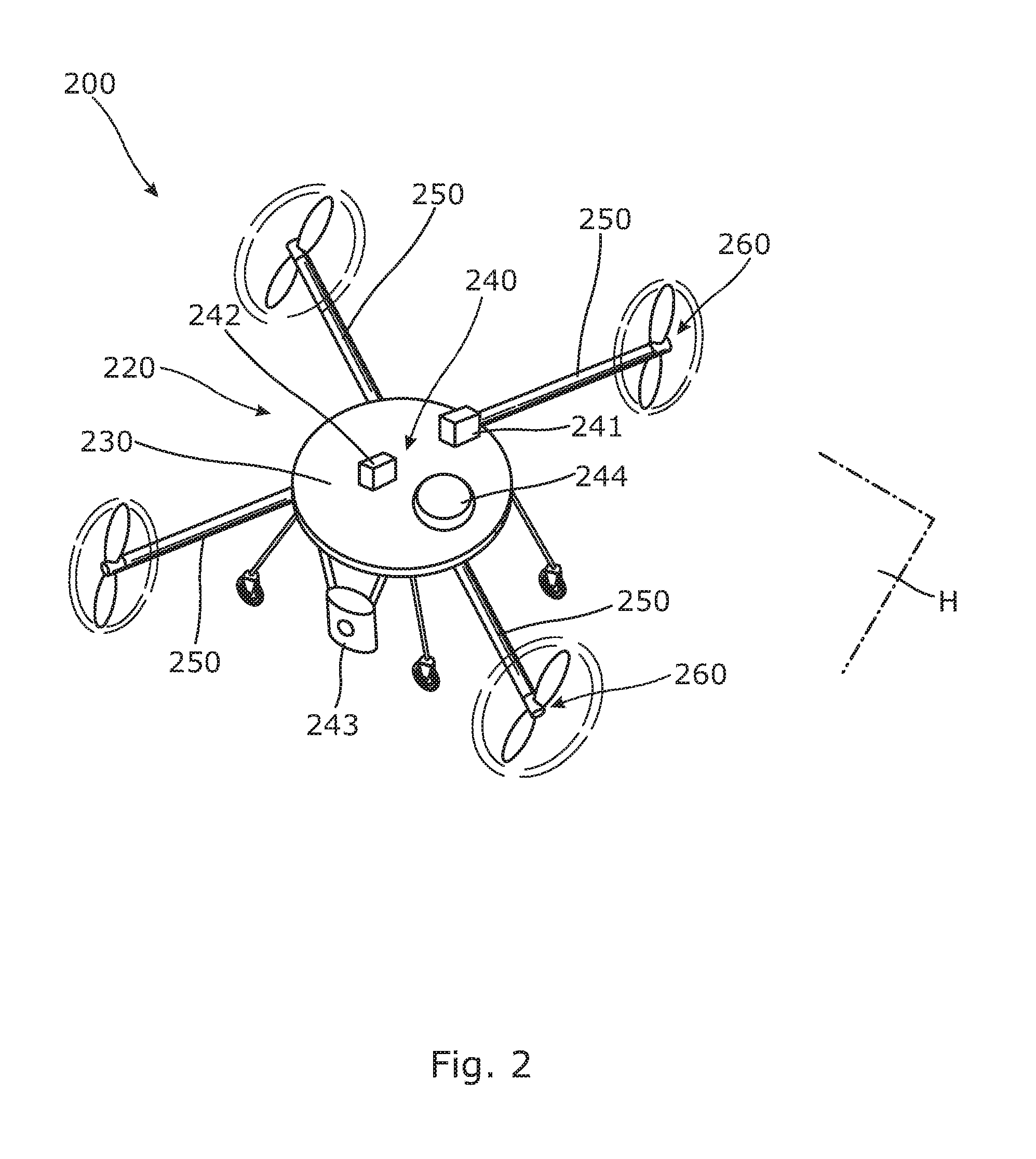 System and method for locating impacts on an external surface