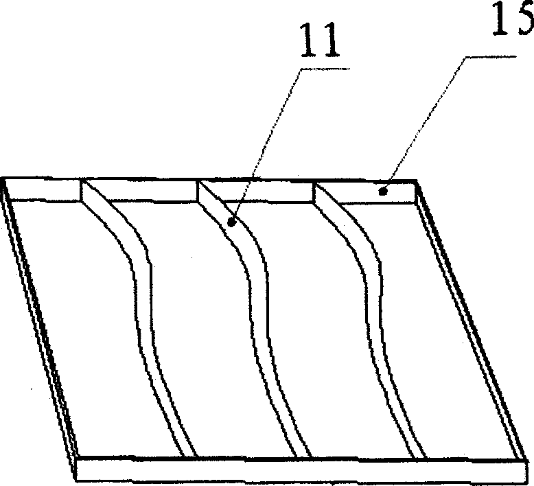 Belljar type grid distribution device for ceramic forming press and its distribution method using the distribution device