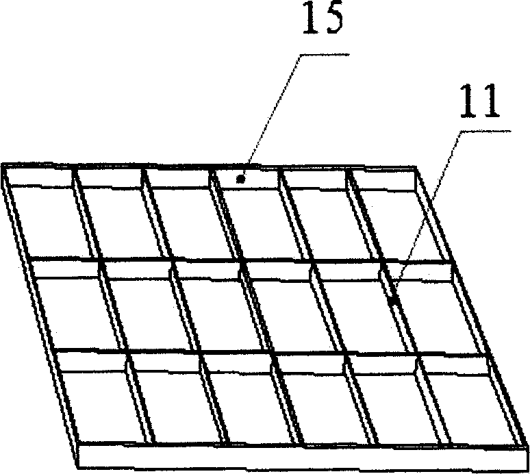 Belljar type grid distribution device for ceramic forming press and its distribution method using the distribution device