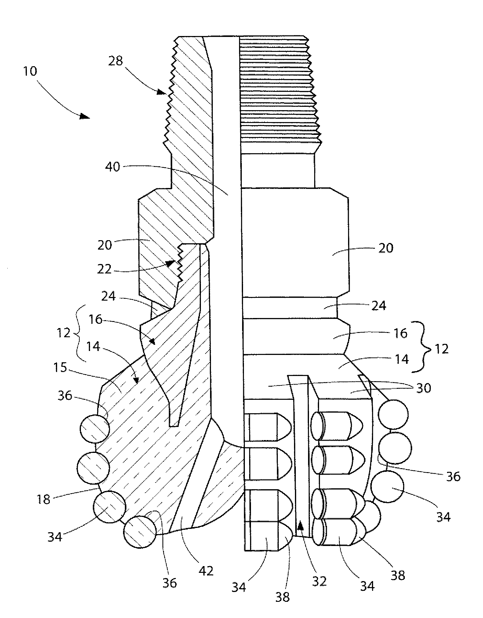 Silicon carbide composite materials, earth-boring tools comprising such materials, and methods for forming the same