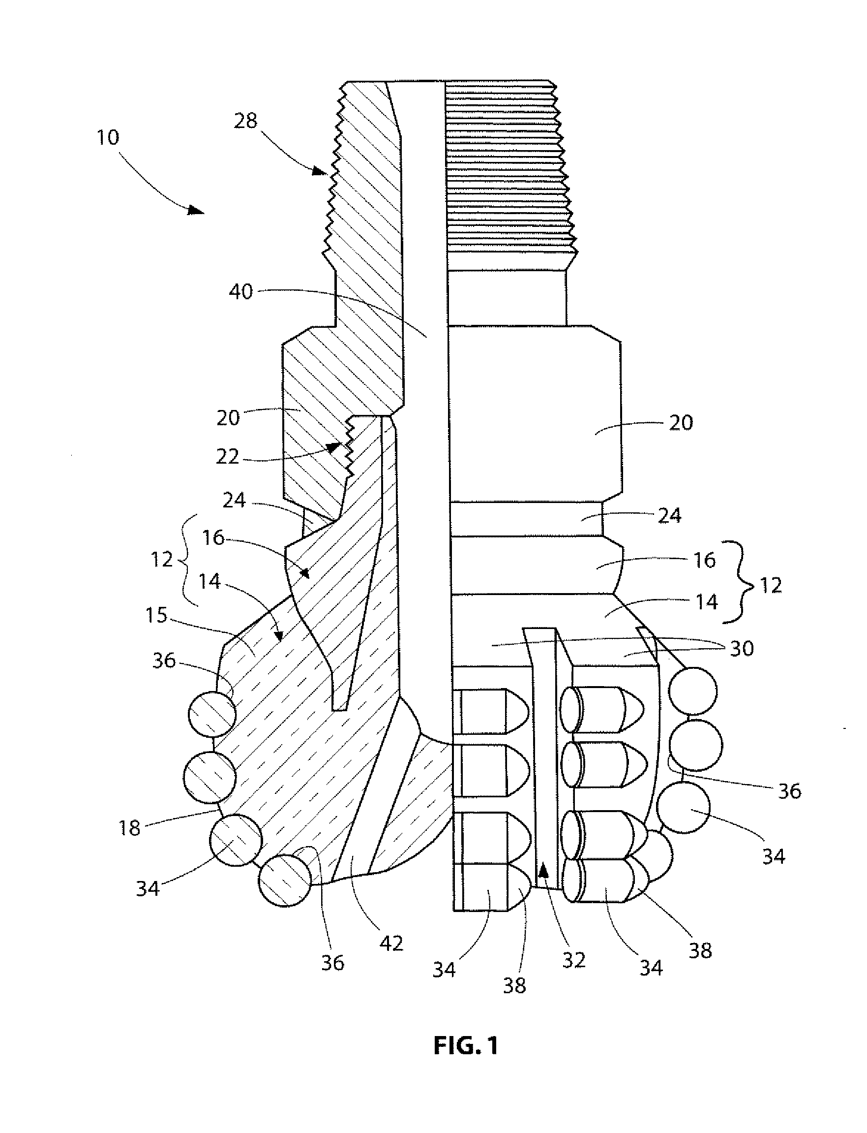 Silicon carbide composite materials, earth-boring tools comprising such materials, and methods for forming the same