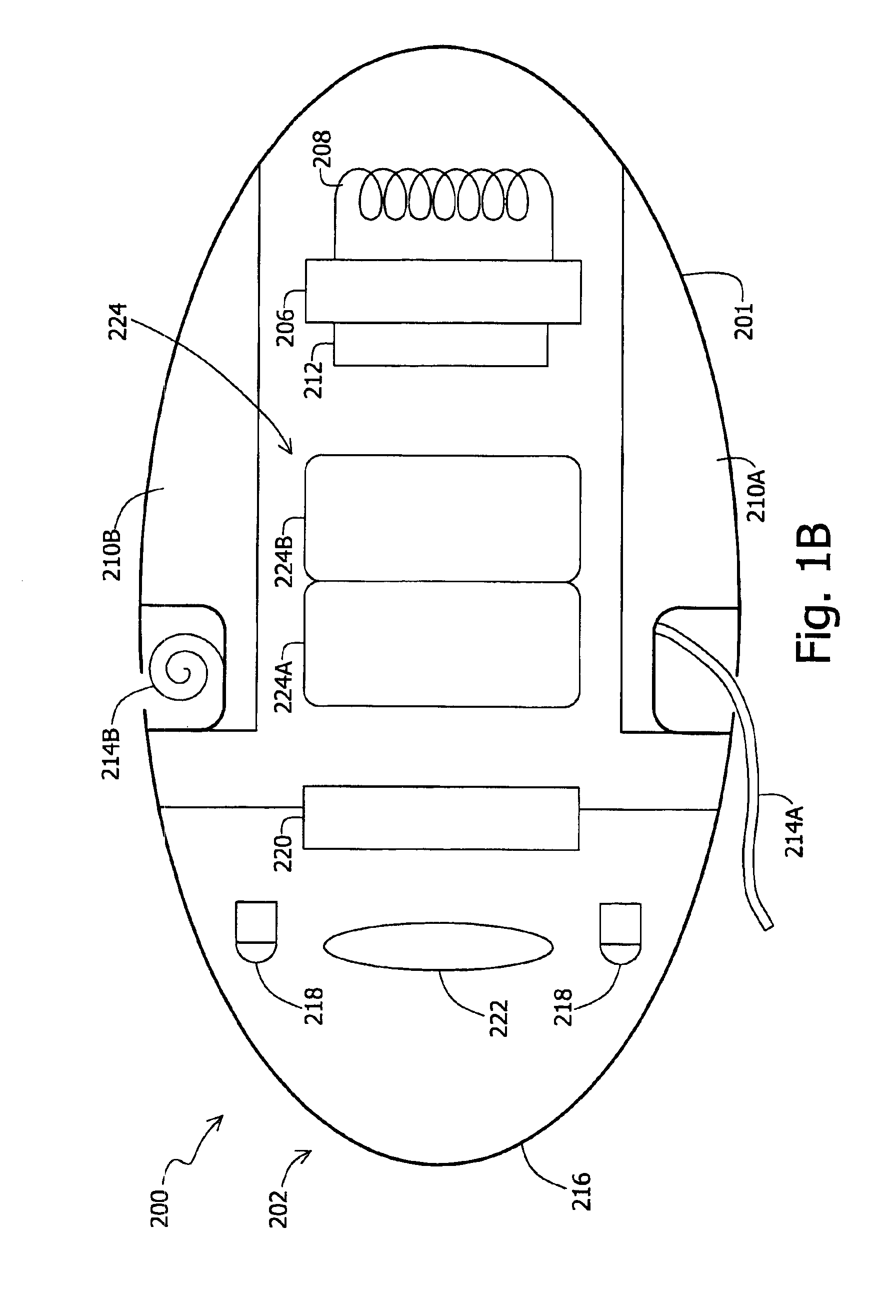 In-vivo extendable element device and system, and method of use