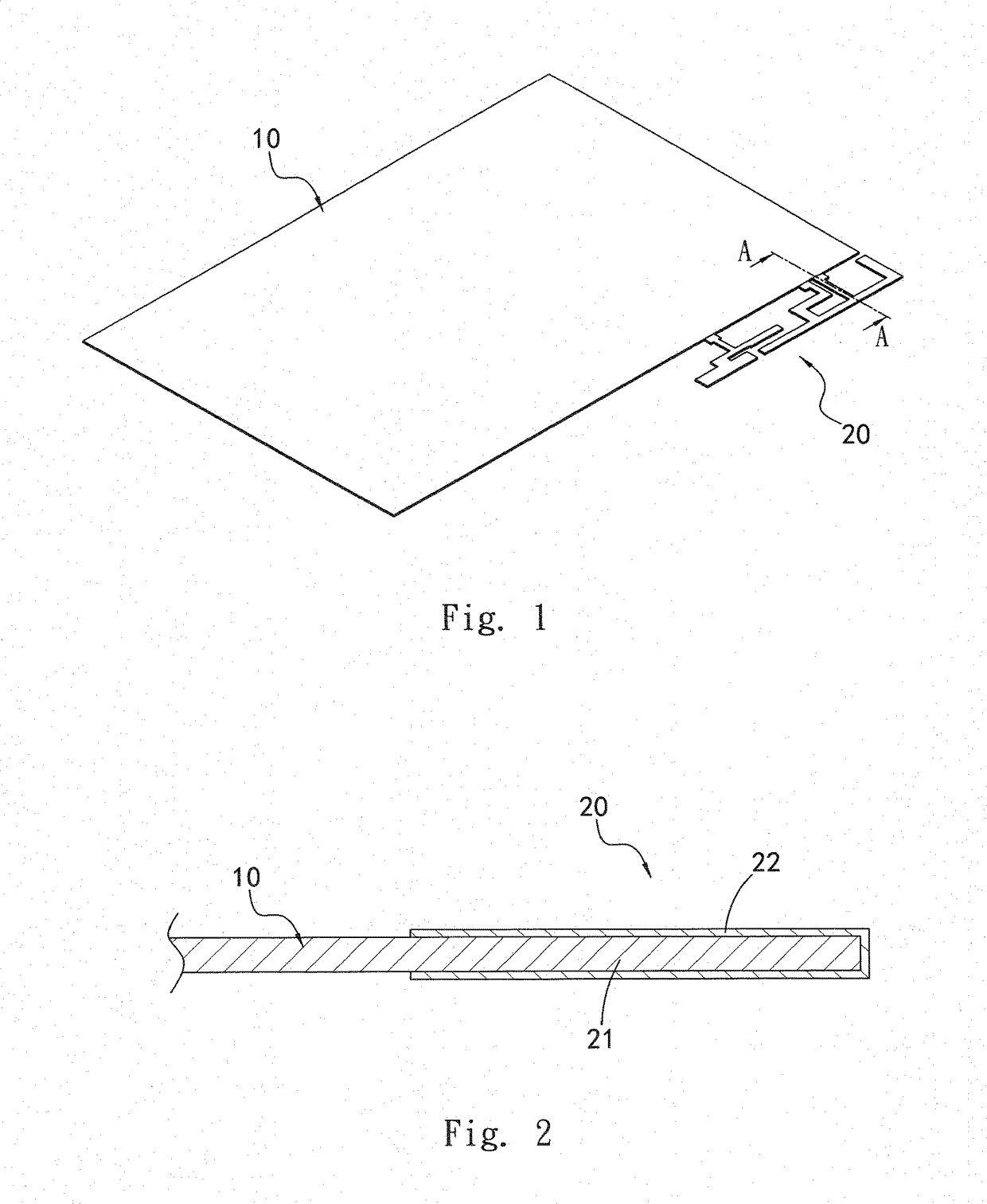 Heat dissipater with an antenna structure