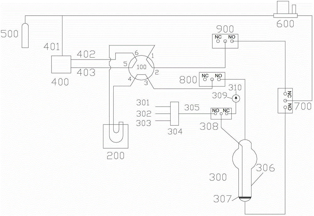 An online pretreatment device for vocs detection in water