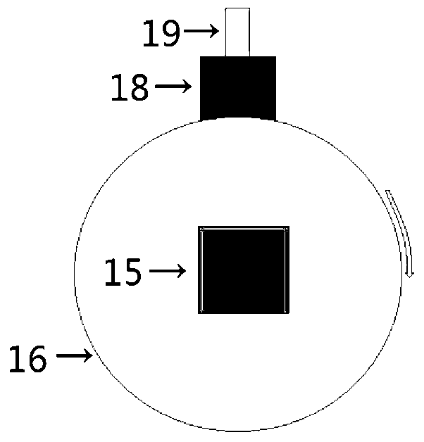 Preparation method and device of uniform and high-density nanoparticle film