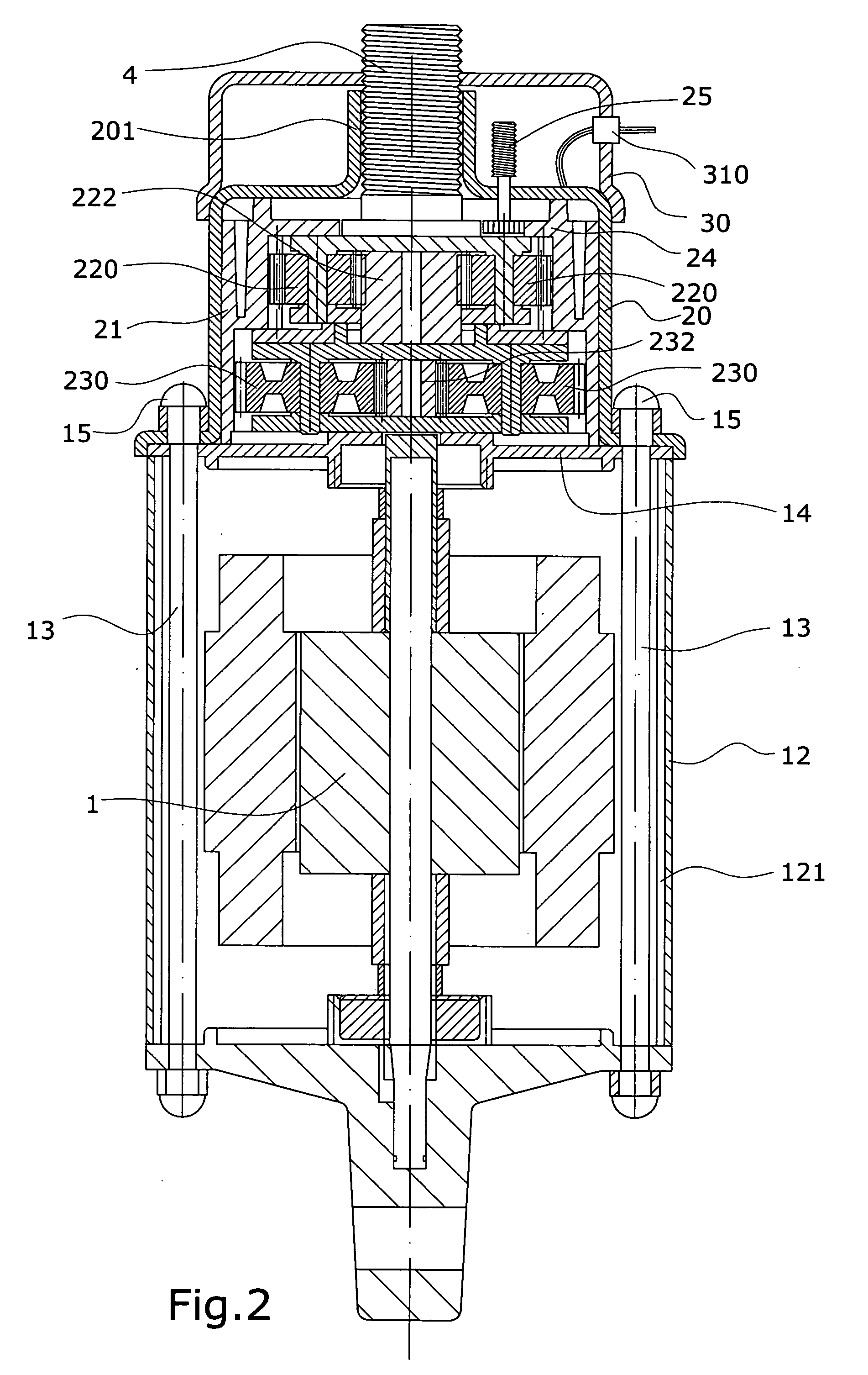 Device of an improvement on the structure of linear actuator