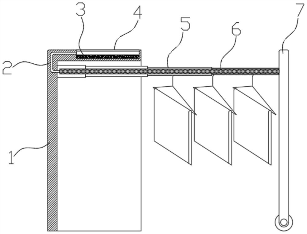 A rainproof textile fabric drying equipment