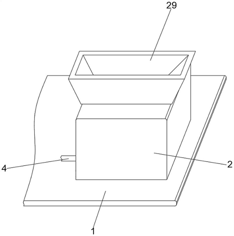 A spinning device for nylon high-strength yarn production