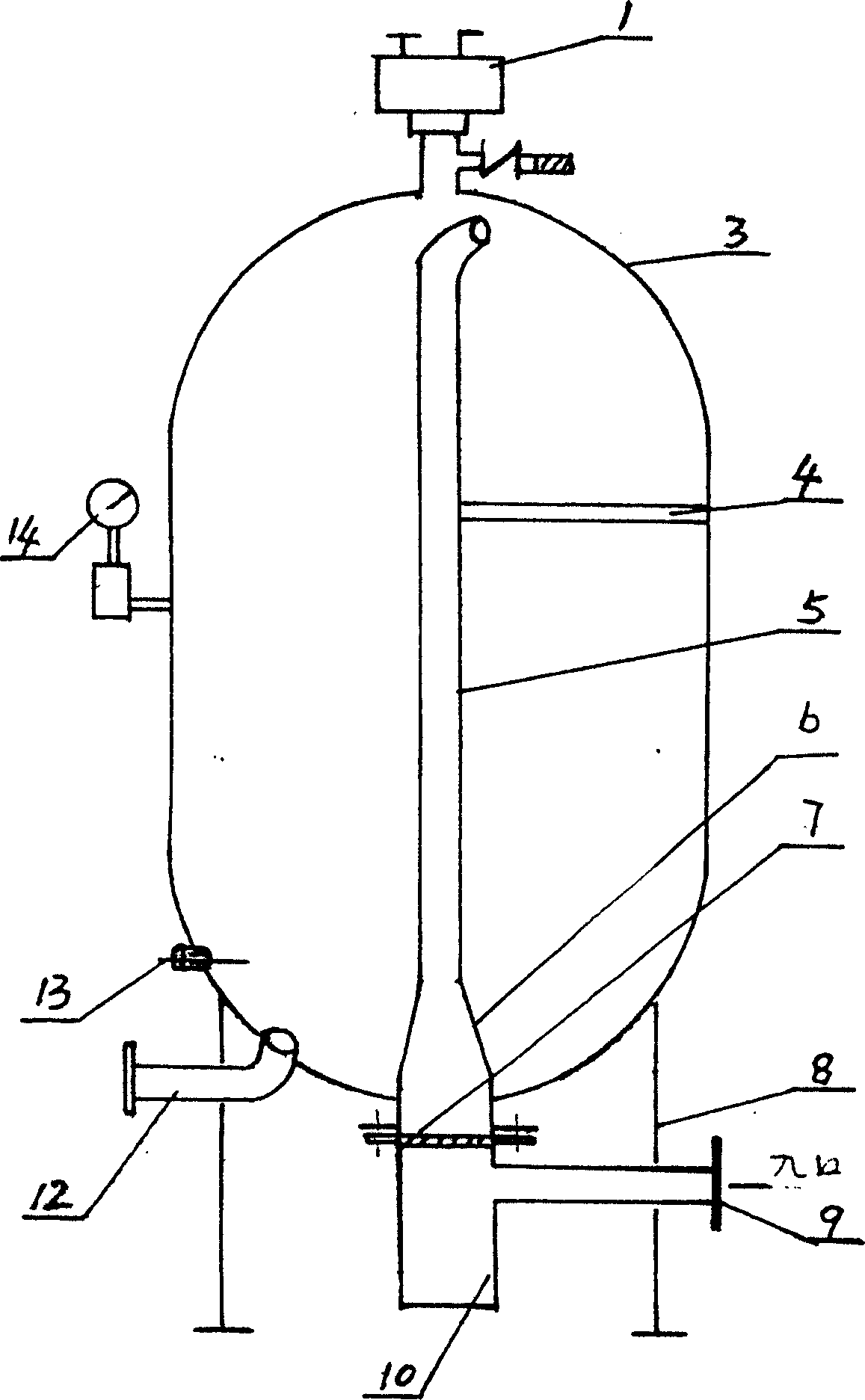 Filtering and flow-stabilizing device