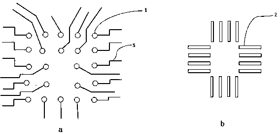 PCB ink printing process method