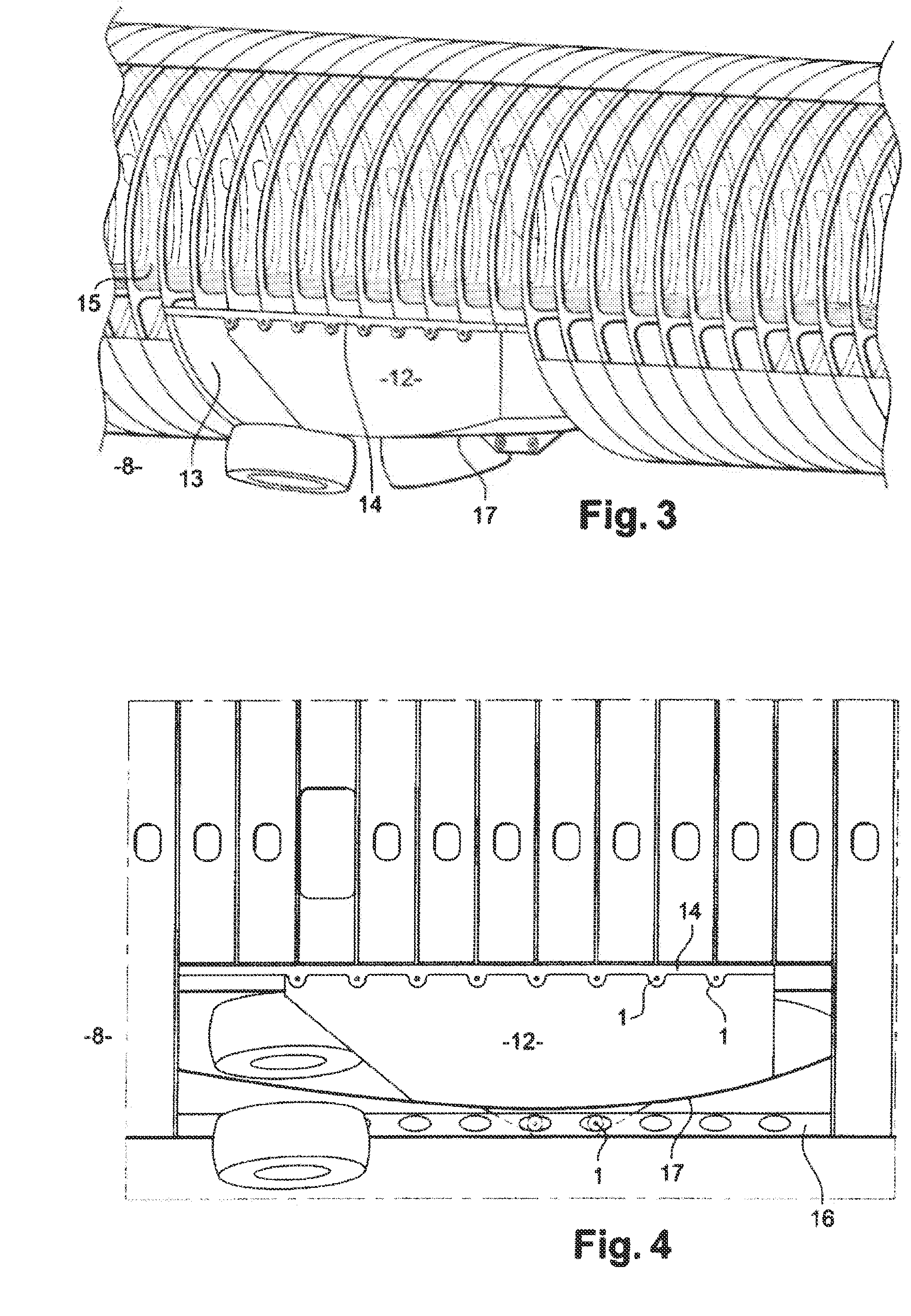 Device for attaching a lift member to the fuselage of an aircraft