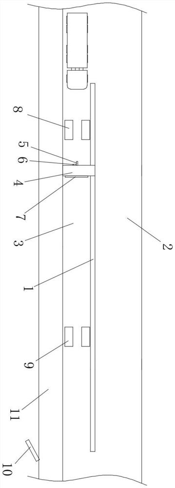 Expressway overlimit and overload management control method