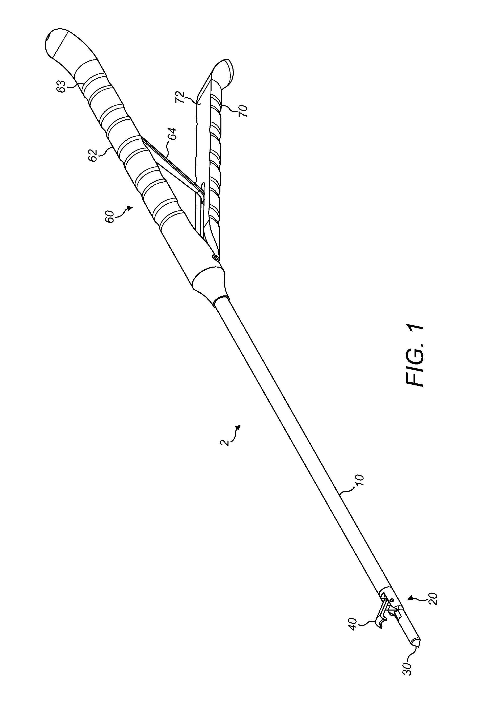 Forceps comprising a trocar tip