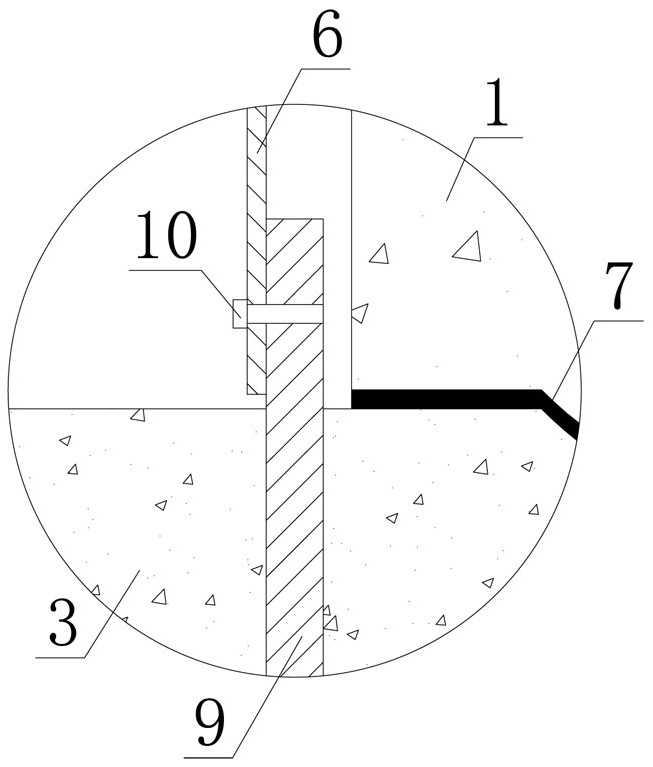 A swinging self-resetting damping system and construction method for center columns of underground stations