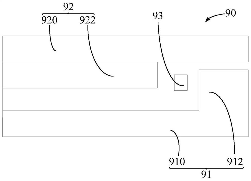 Frame sealing structure and display equipment