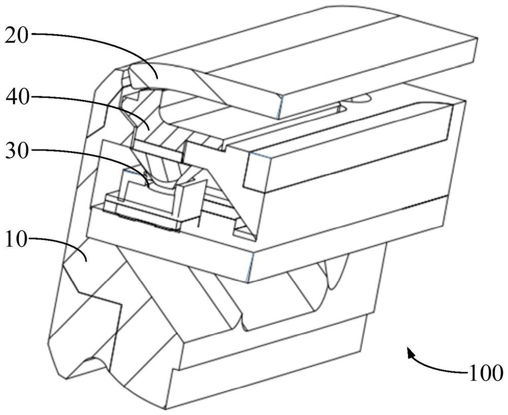 Frame sealing structure and display equipment