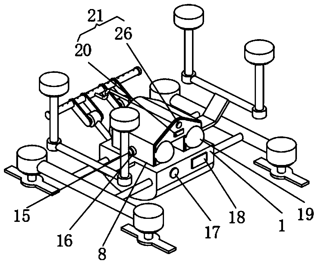 Automatic spraying type agricultural unmanned aerial vehicle