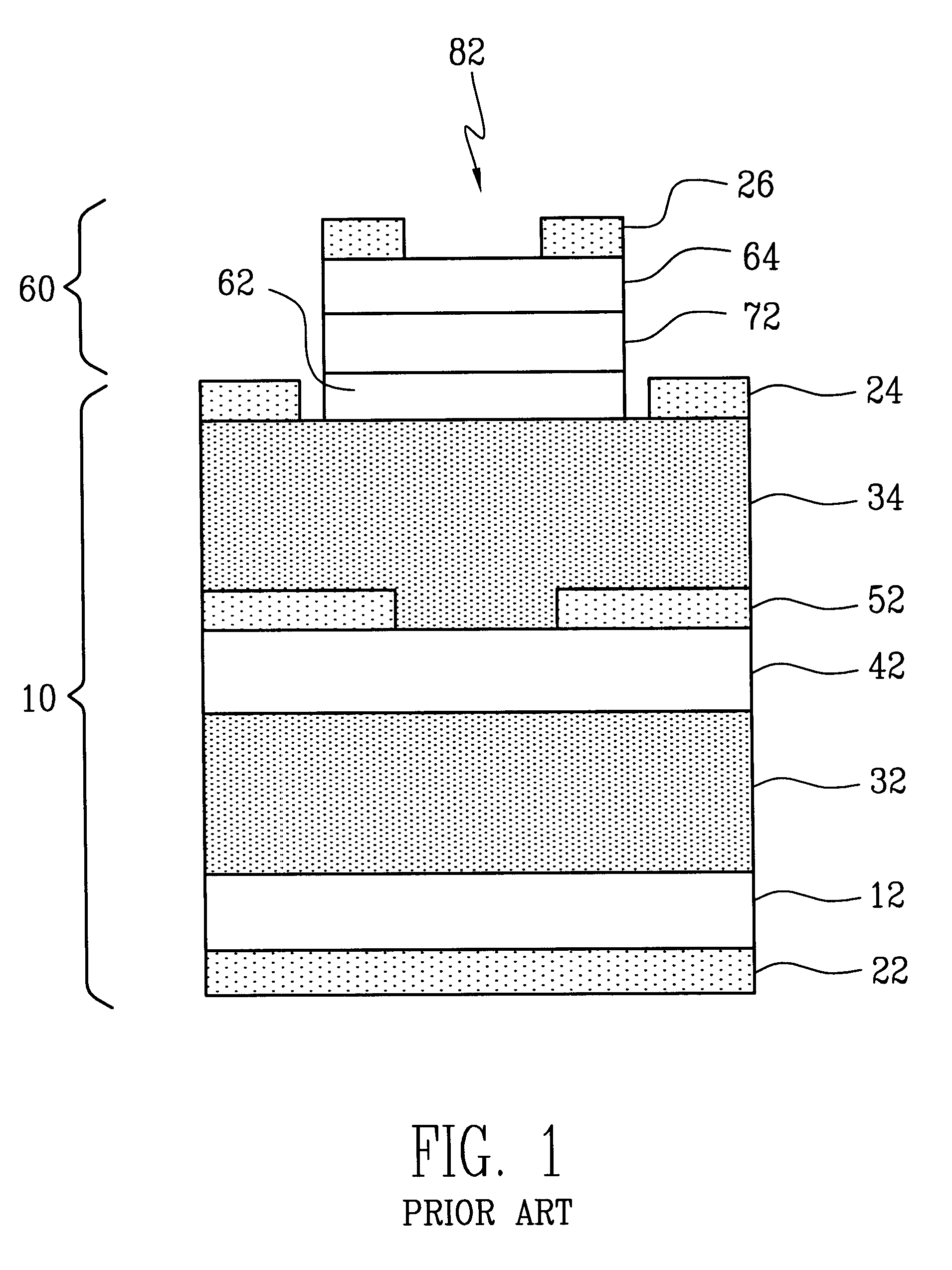 Surface emitting laser device with monolithically integrated monitor photodetector
