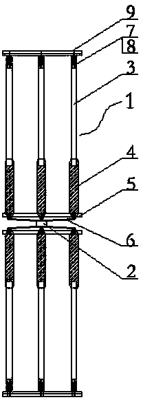 Wideband ultrashort wave symmetrical element antenna