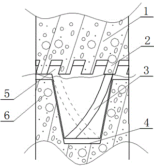 Automatic rapid helical tooth shape abutting structure of foundation pile