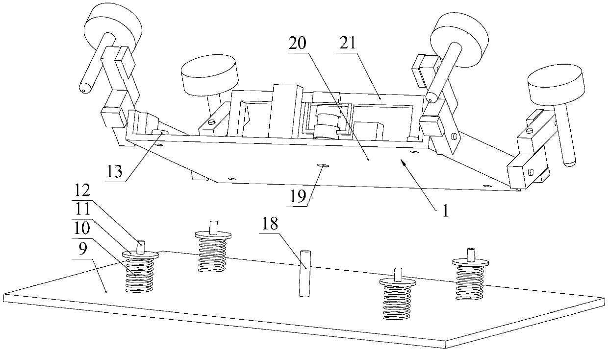 Air dropping type robot