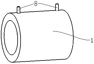 A suspension bracket dynamic impact test tooling