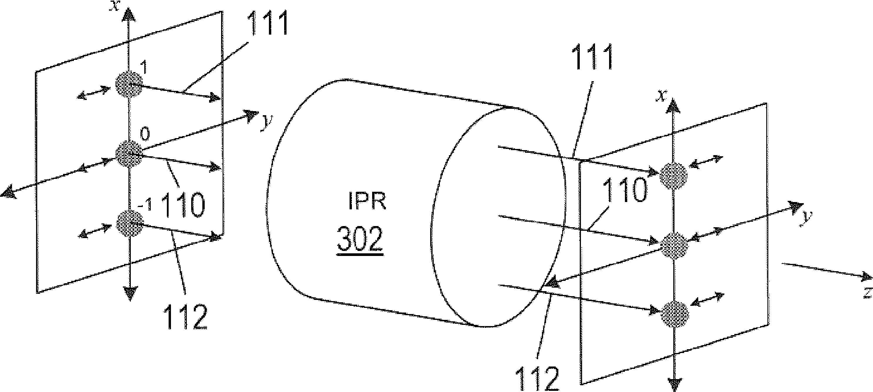 Variable orientation illumination-pattern rotator