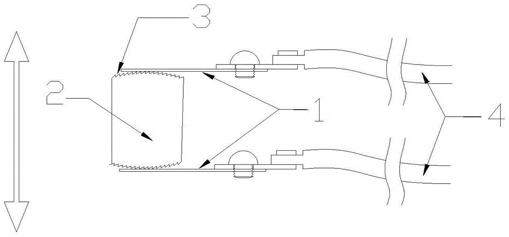 A simulation device and simulation method for poor contact conduction between conductors