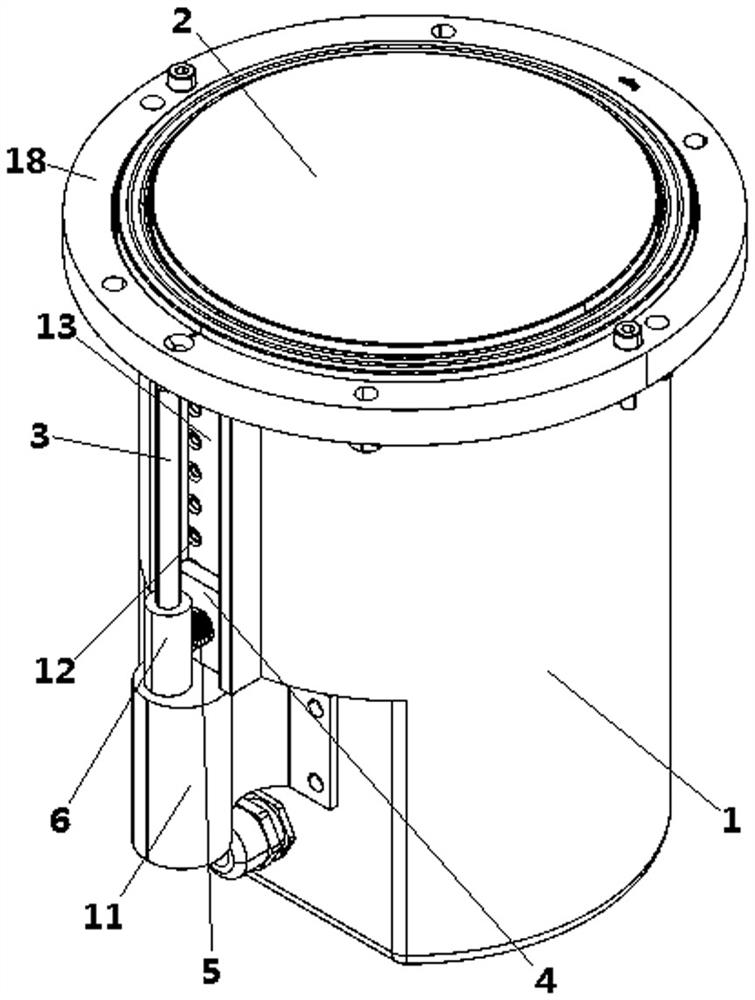 A Buried Lighting Device Using Magnetic Technology to Adjust the Angle