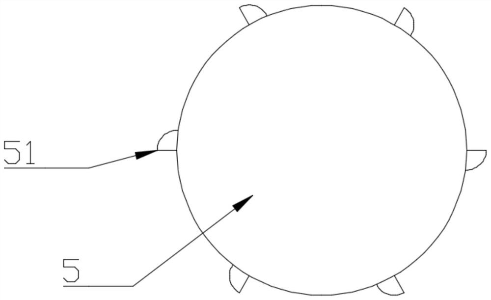 A preparation method of cr5 type forged steel work roll for rolling extremely thin material