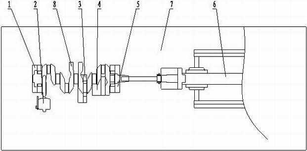 Press fitting fixture for engine crankshaft sprocket