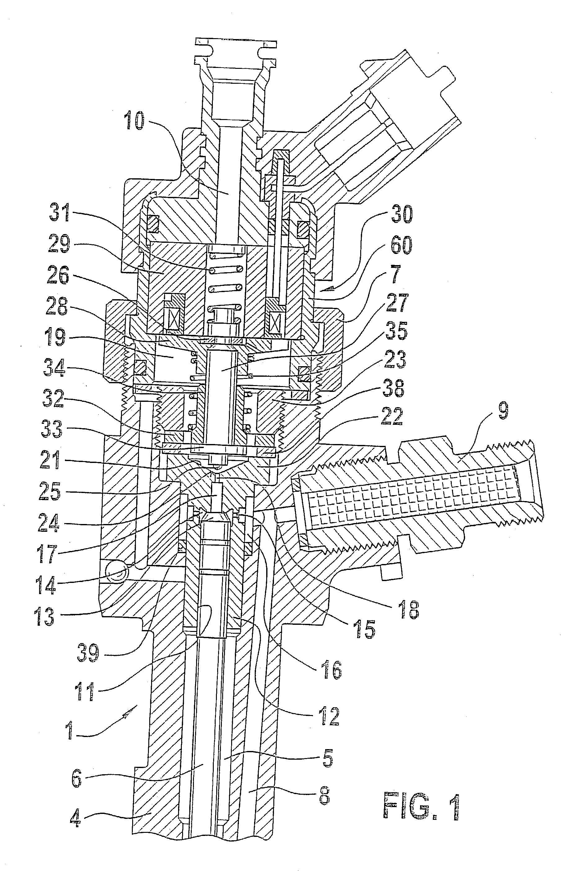 Electromagnetic valve for controlling an injection valve of an internal combustion engine