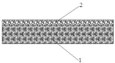 Continuous one-way moisture-permeable coating film for automotive electrical and electronic equipment and manufacturing method thereof