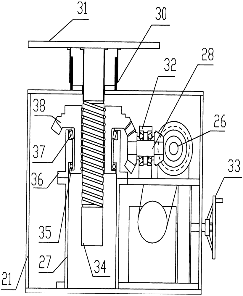 A lifting device for reducing gas electric heater