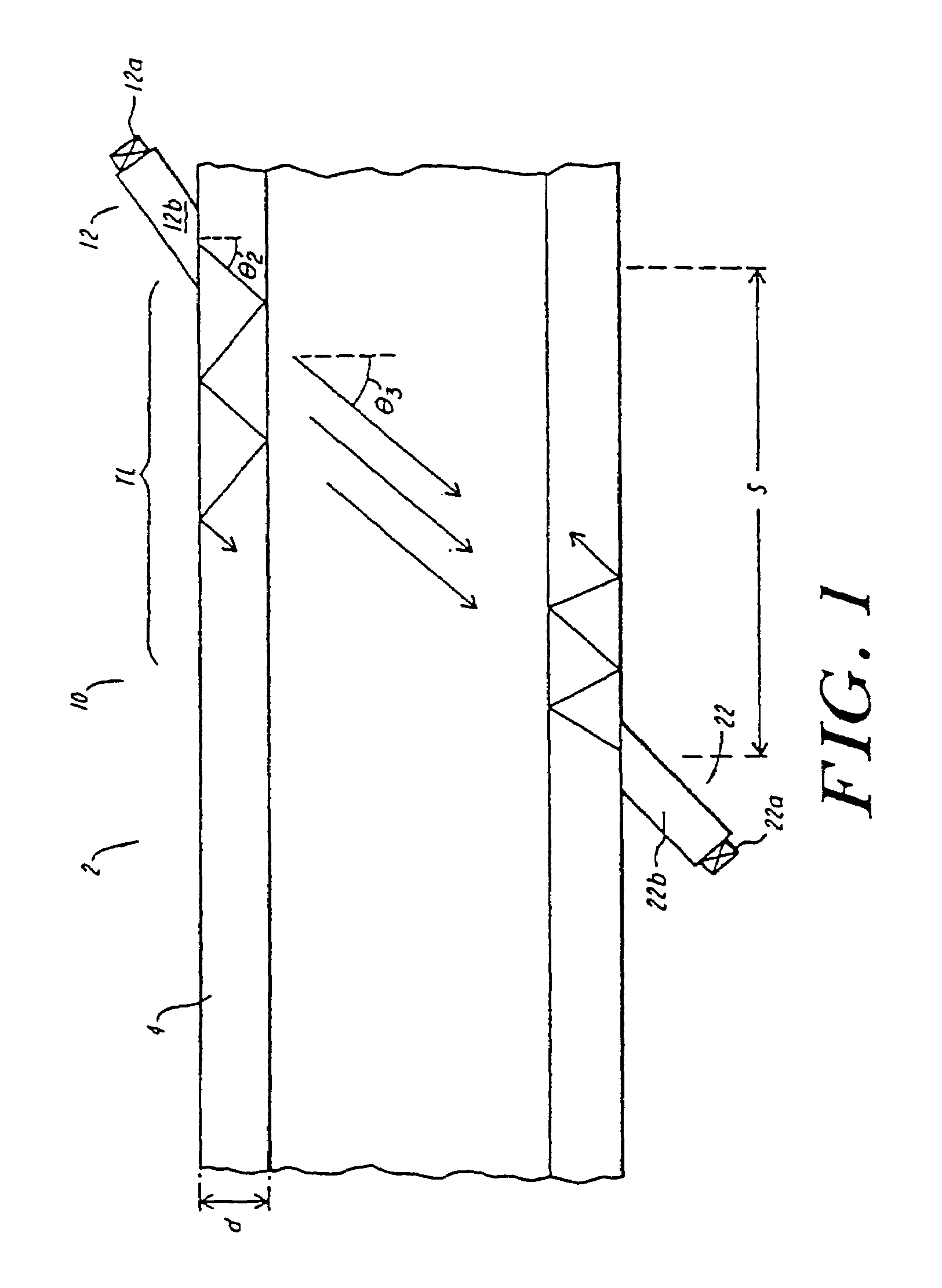 Flow measurement system with reduced noise and crosstalk