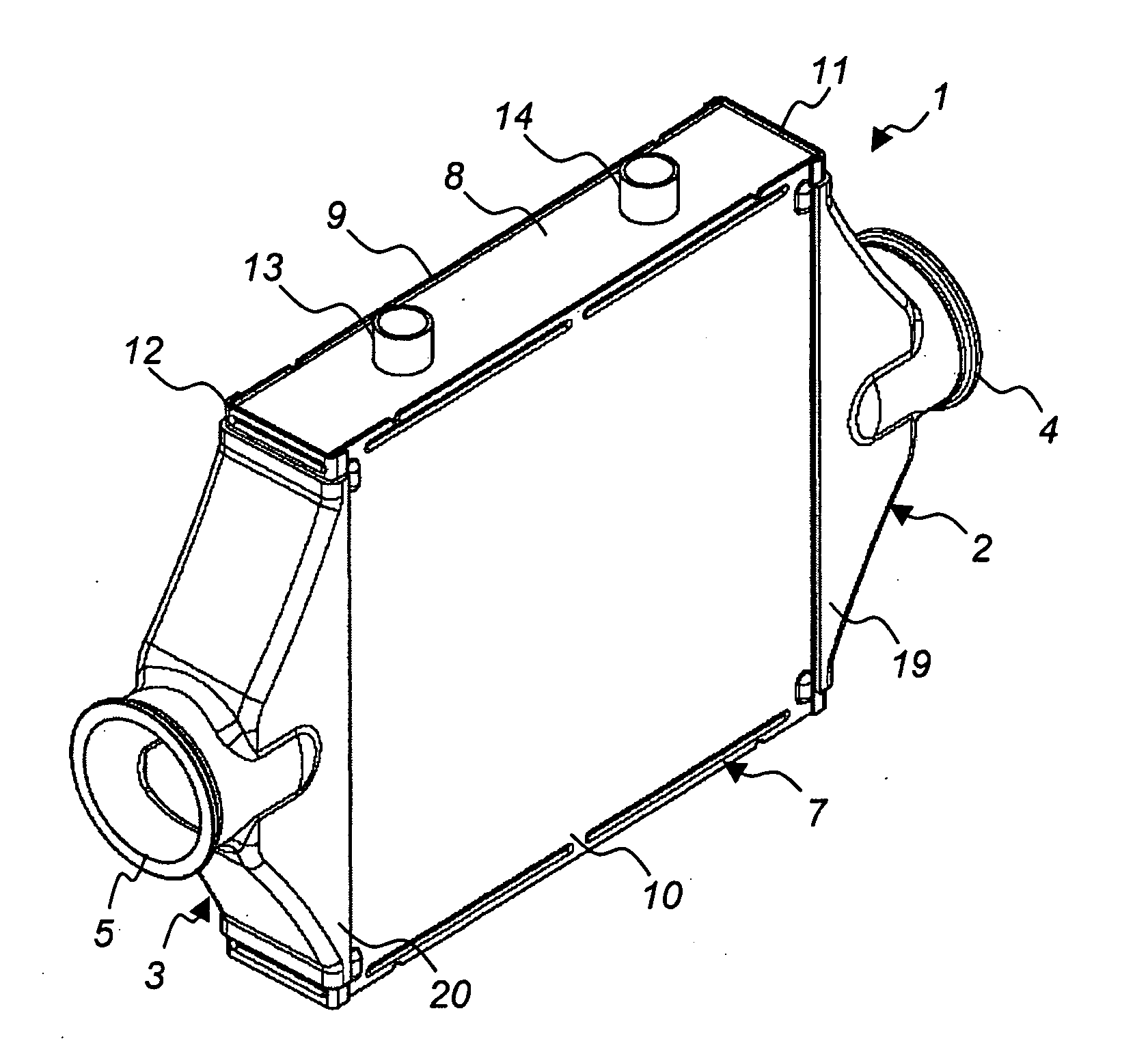 Header Plate And Heat Exchanger Comprising Same