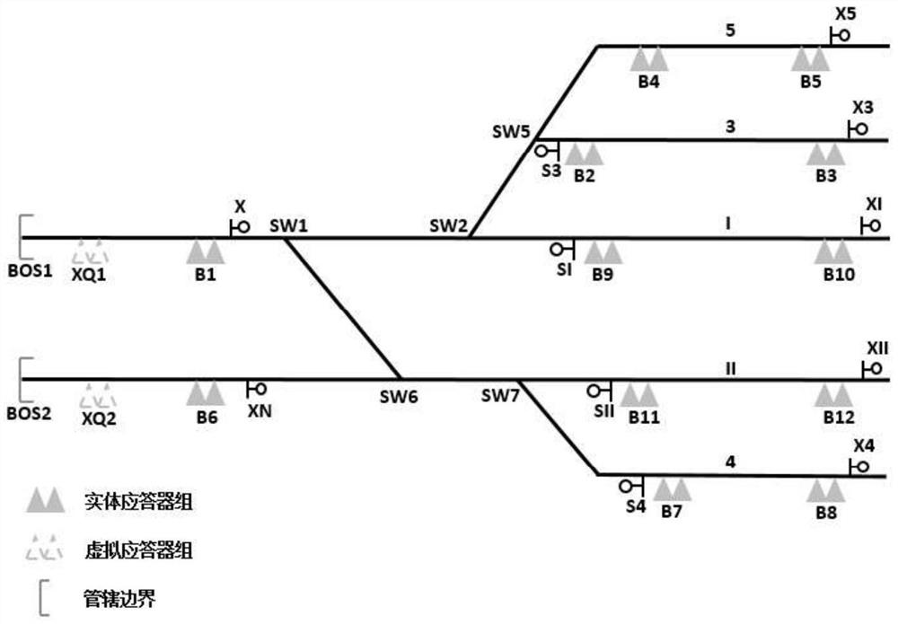 Method for realizing train positioning on two-dimensional electronic map