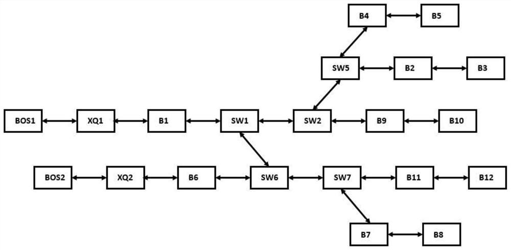 Method for realizing train positioning on two-dimensional electronic map