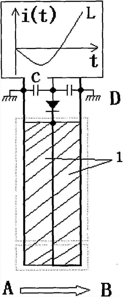 Accelerating pulse forming device of dielectric wall accelerator