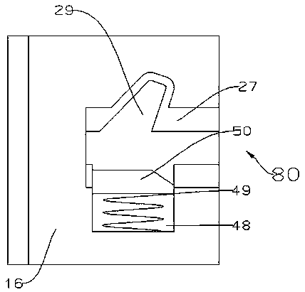 Teaching dustproof blackboard with auxiliary erasing function