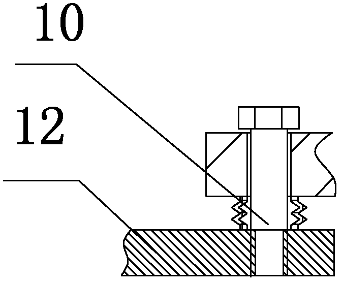 Wedge-shaped self-power-increasing disc brake